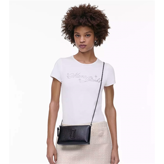 Marc Jacobs The Snapshot DTM Convertible Shoulder Bag, Sort 